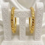 Gold Plated Nakshikari Bala Traditional Bengali Bangle For Women