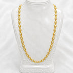 White Gold Micro Plated Copper Pearl Floral Neck Chain For Women
