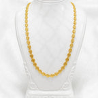 Gold Micro Plated Copper Heart Link Neck Chain For Women